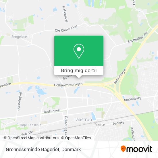 Grennessminde Bageriet kort
