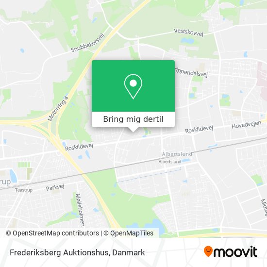 Frederiksberg Auktionshus kort