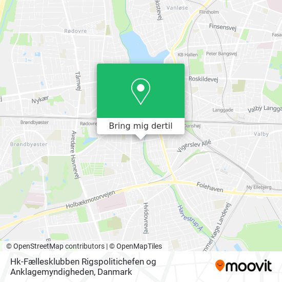 Hk-Fællesklubben Rigspolitichefen og Anklagemyndigheden kort