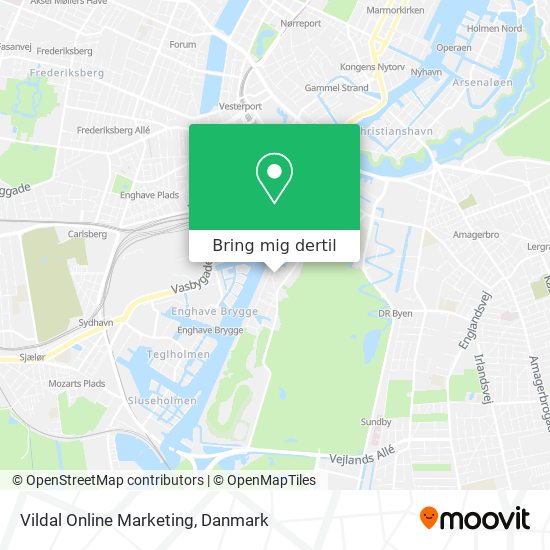 Vildal Online Marketing kort