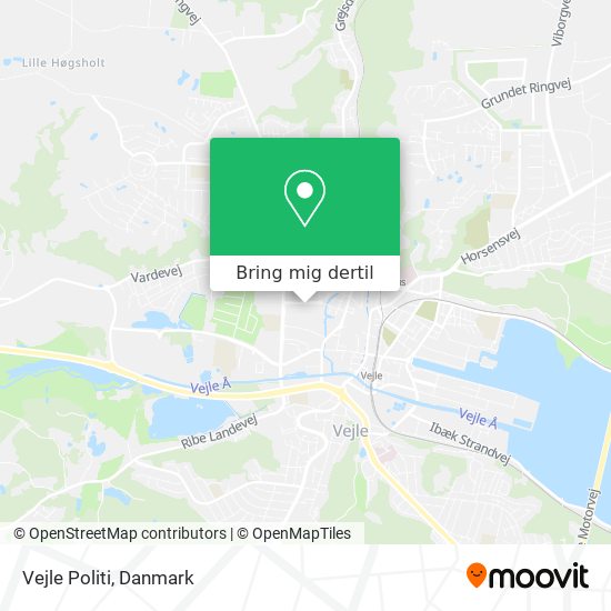 Vejle Politi kort