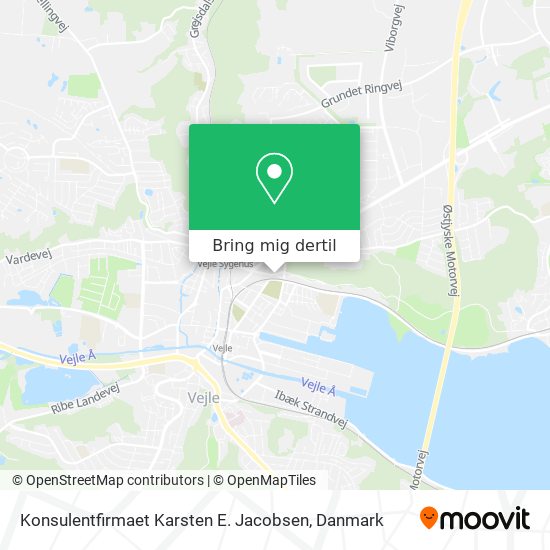 Konsulentfirmaet Karsten E. Jacobsen kort