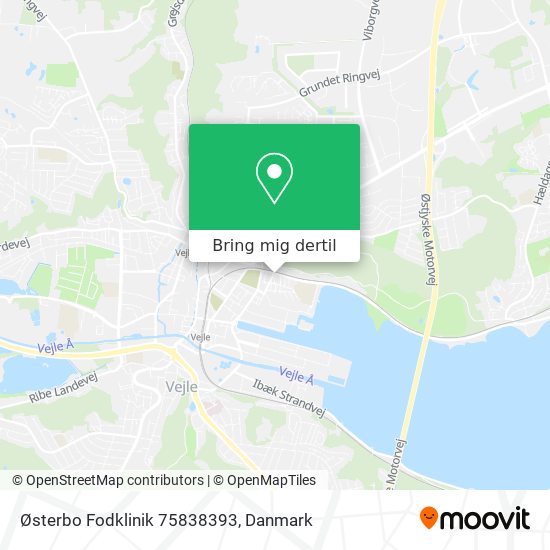 Østerbo Fodklinik 75838393 kort