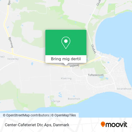 Center-Cafeteriet Dtc Aps kort