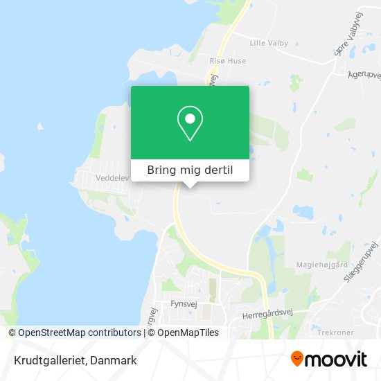 Krudtgalleriet kort