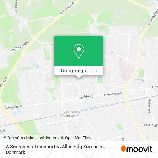 A.Sørensens Transport V / Allan Stig Sørensen kort