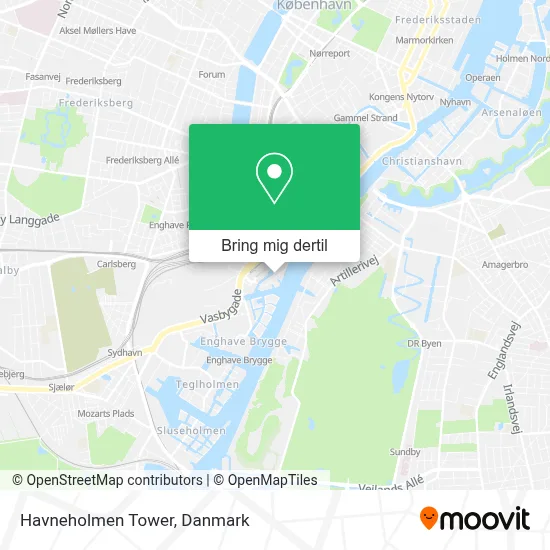 Havneholmen Tower kort