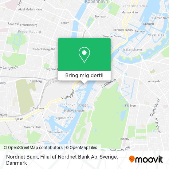 Nordnet Bank, Filial af Nordnet Bank Ab, Sverige kort