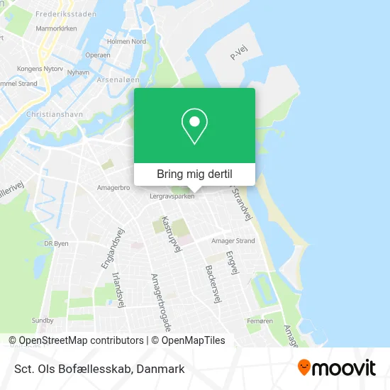 Sct. Ols Bofællesskab kort