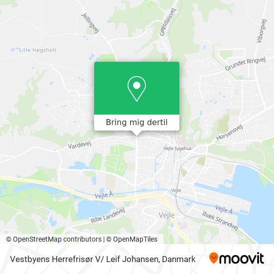 Vestbyens Herrefrisør V/ Leif Johansen kort