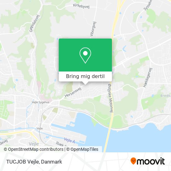 TUCJOB Vejle kort