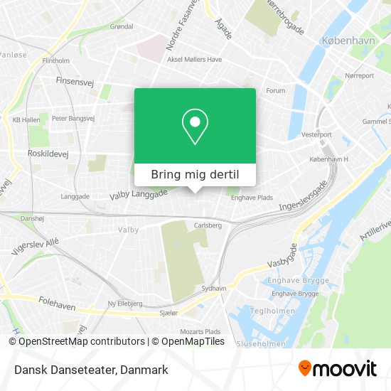 Dansk Danseteater kort