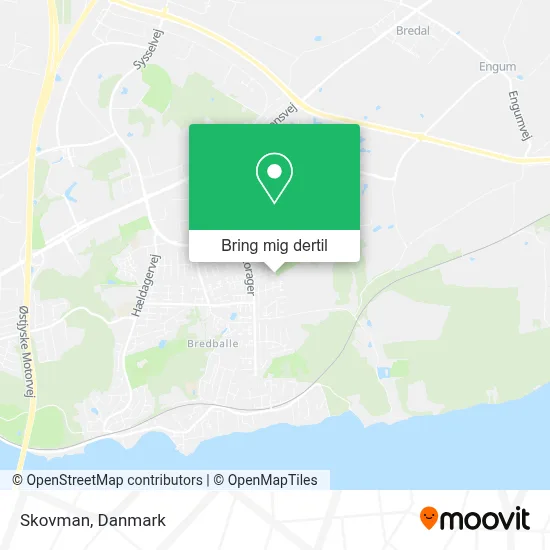 Skovman kort