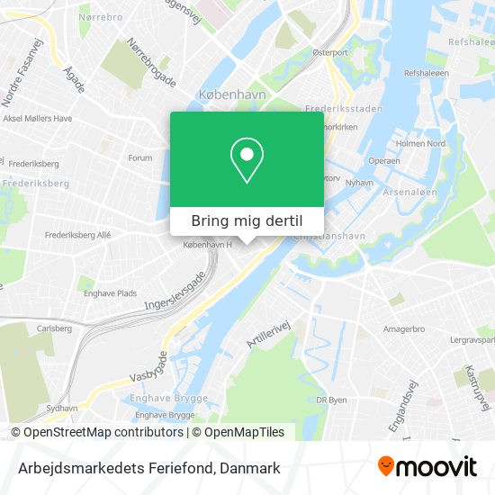 Arbejdsmarkedets Feriefond kort