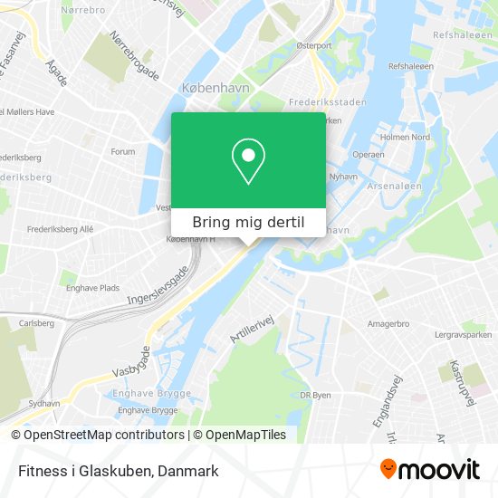 Fitness i Glaskuben kort