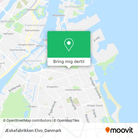 Æskefabrikken Elvo kort