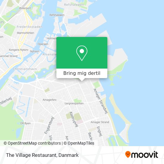The Village Restaurant kort