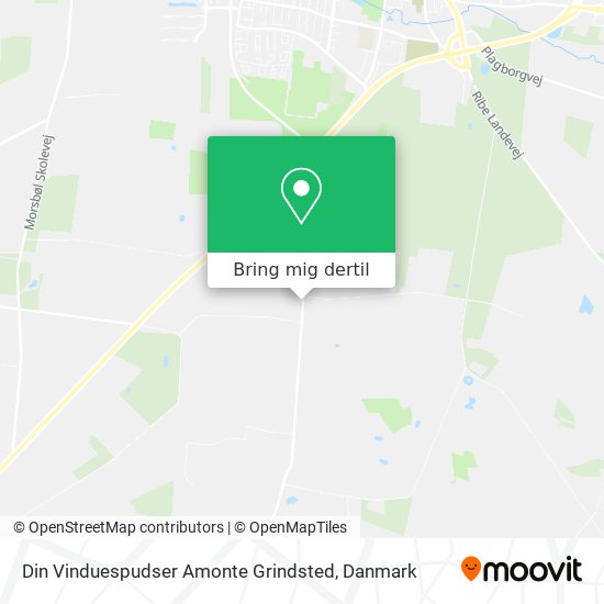 Din Vinduespudser Amonte Grindsted kort