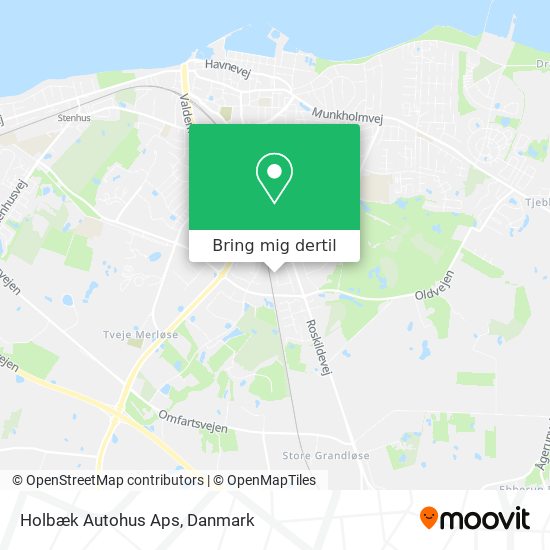 Holbæk Autohus Aps kort
