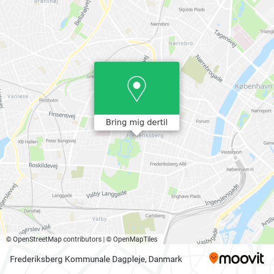 Frederiksberg Kommunale Dagpleje kort
