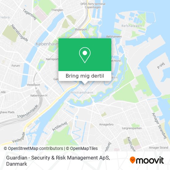 Guardian - Security & Risk Management ApS kort