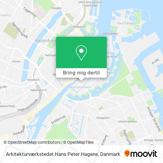Arkitekturværkstedet Hans Peter Hagens kort