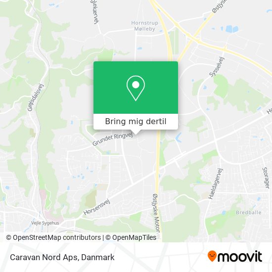 Caravan Nord Aps kort