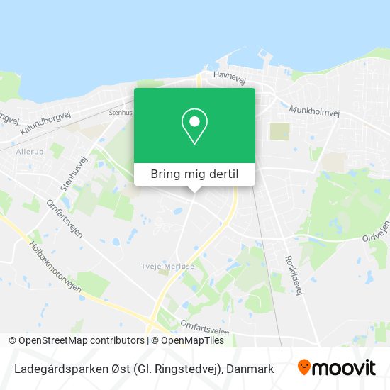 Ladegårdsparken Øst (Gl. Ringstedvej) kort
