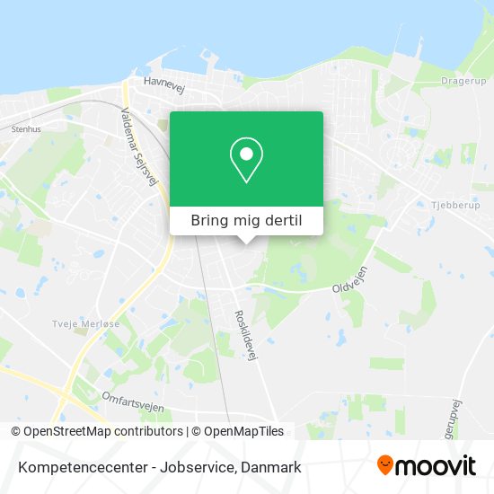 Kompetencecenter - Jobservice kort