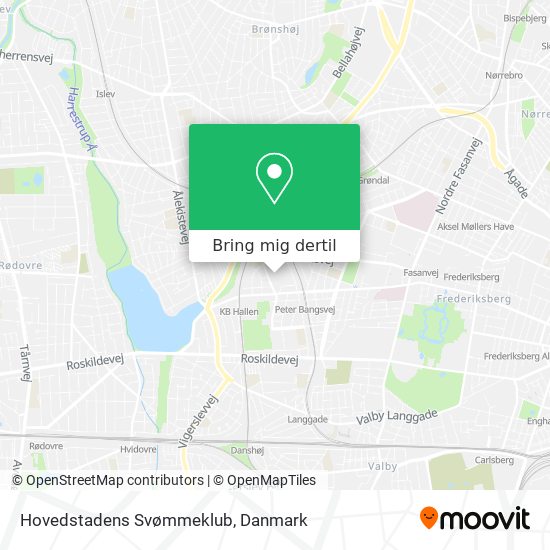 Hovedstadens Svømmeklub kort