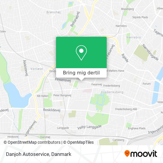 Danjoh Autoservice kort