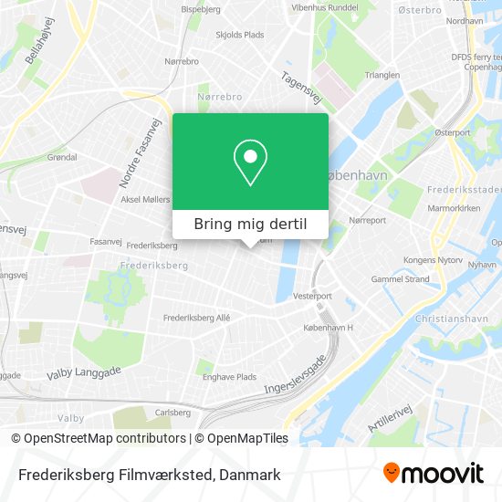 Frederiksberg Filmværksted kort