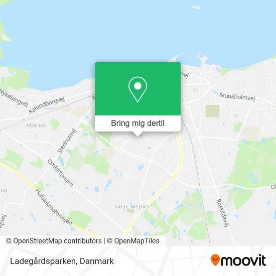 Ladegårdsparken kort