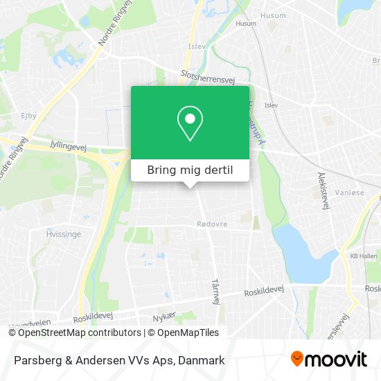 Parsberg & Andersen VVs Aps kort