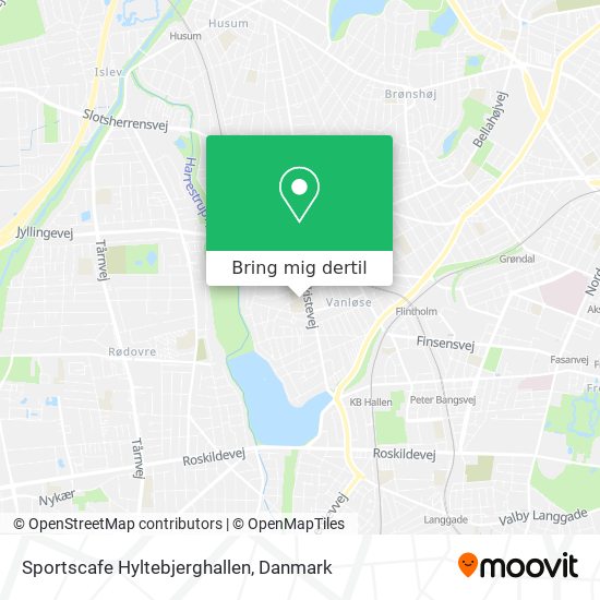 Sportscafe Hyltebjerghallen kort