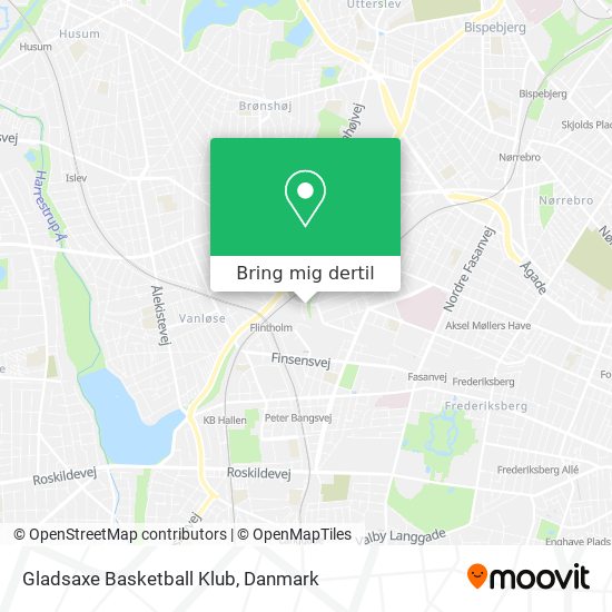 Gladsaxe Basketball Klub kort