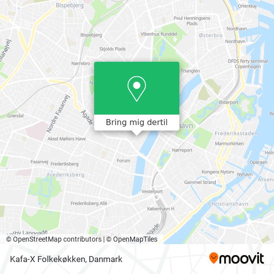 Kafa-X Folkekøkken kort