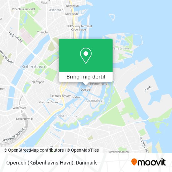 Operaen (Københavns Havn) kort