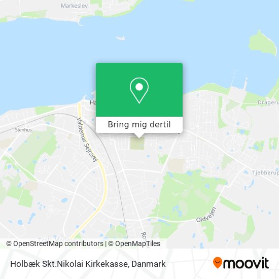 Holbæk Skt.Nikolai Kirkekasse kort