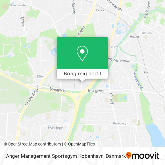 Anger Management Sportsgym København kort