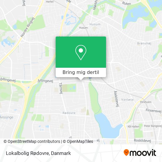 Lokalbolig Rødovre kort