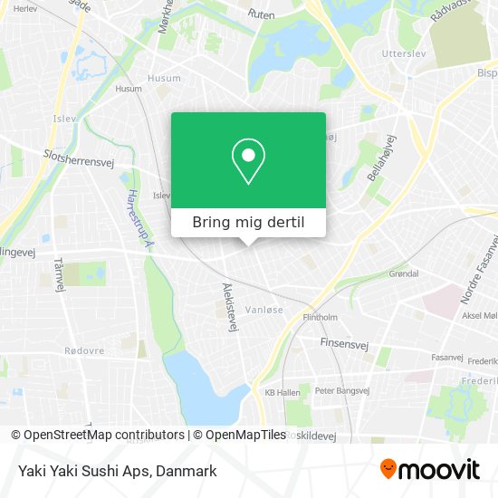 Yaki Yaki Sushi Aps kort