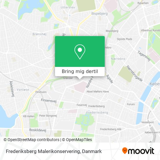 Frederiksberg Malerikonservering kort