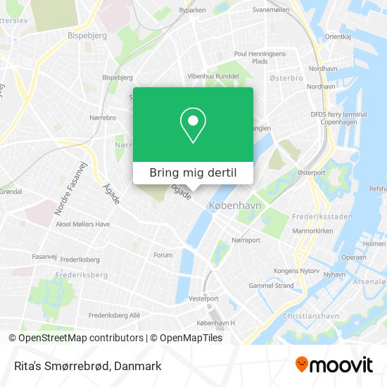 Rita's Smørrebrød kort