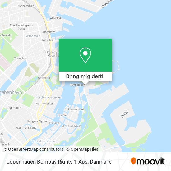 Copenhagen Bombay Rights 1 Aps kort