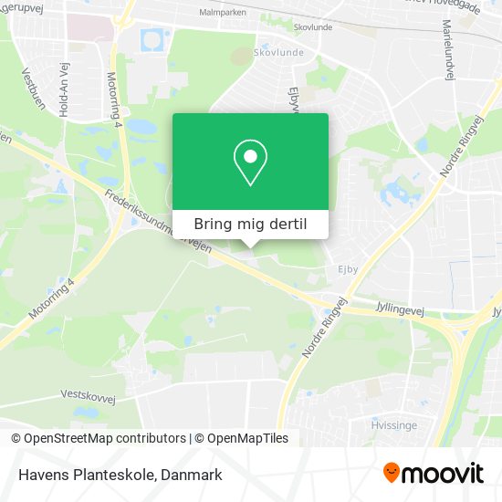 Havens Planteskole kort