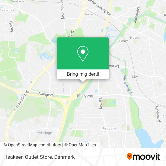 Isaksen Outlet Store kort