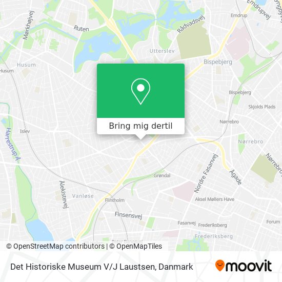 Det Historiske Museum V / J Laustsen kort