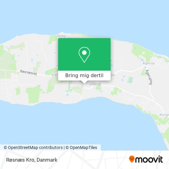 Røsnæs Kro kort