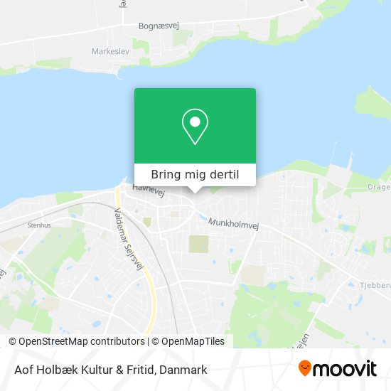 Aof Holbæk Kultur & Fritid kort
